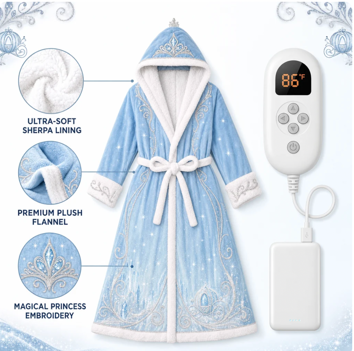 Cozy Princess Robes